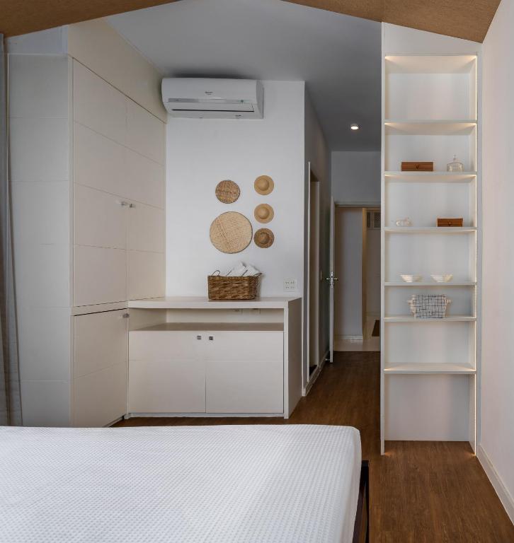 Кровать или кровати в номере Cobertura em Ipanema - Vista oceânica - JAC1