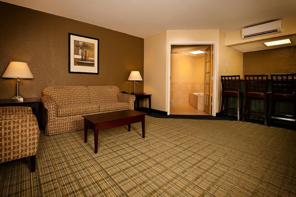 Posezení v ubytování Grand Texan Hotel and Convention Center