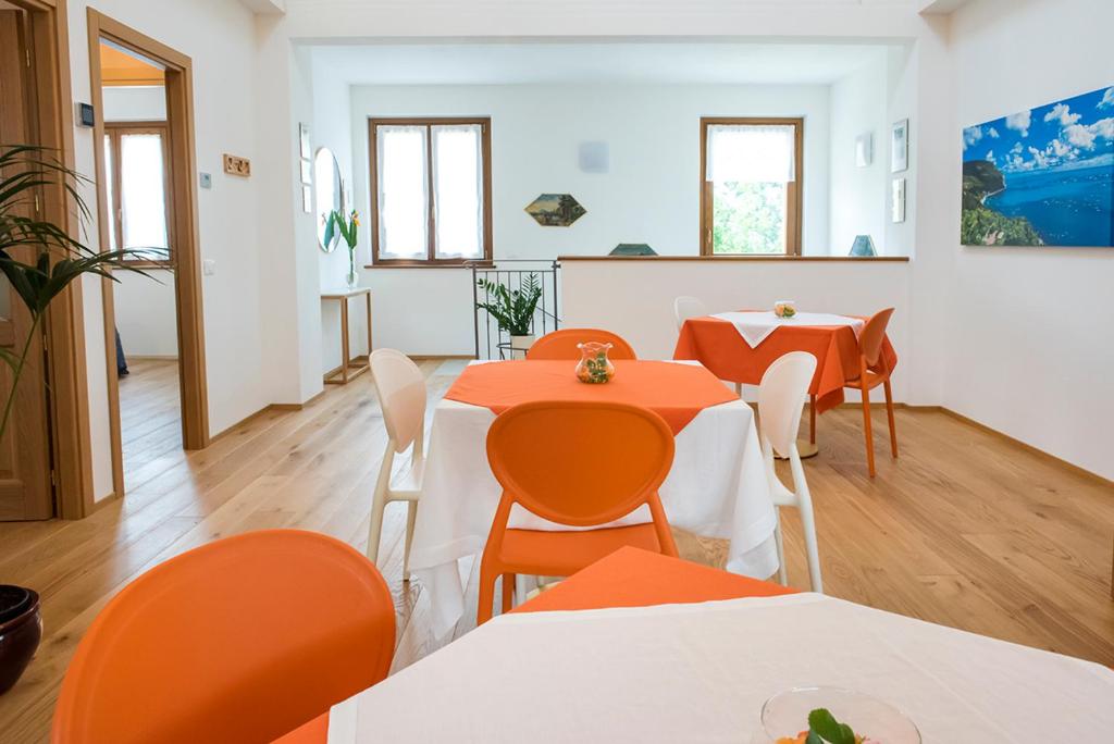 Posezení v ubytování Casa del Fattore