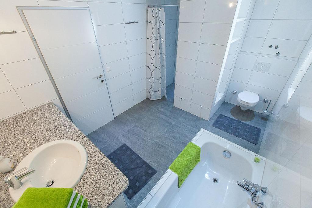 Koupelna v ubytování Villa Lilli - Appartements Kroatien