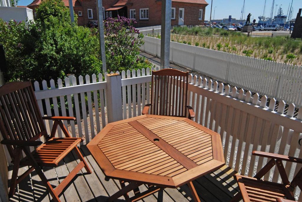 Balkón nebo terasa v ubytování Skagen Apartment