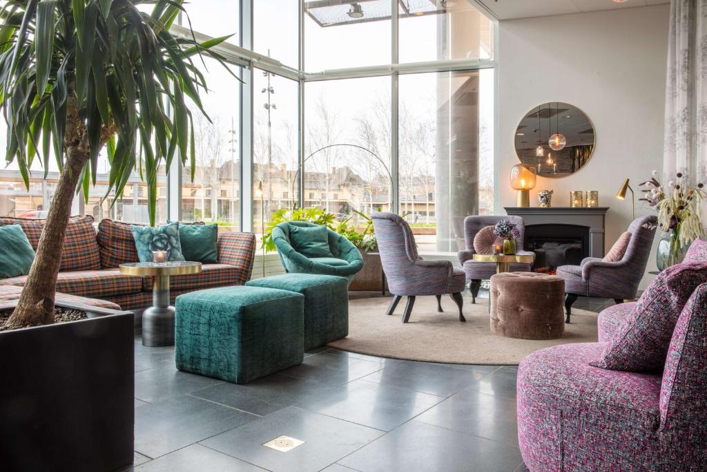 Posezení v ubytování Radisson Blu Hotel Uppsala
