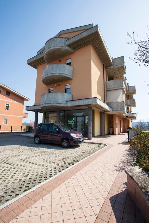 Budova, kde se apartmán nachází