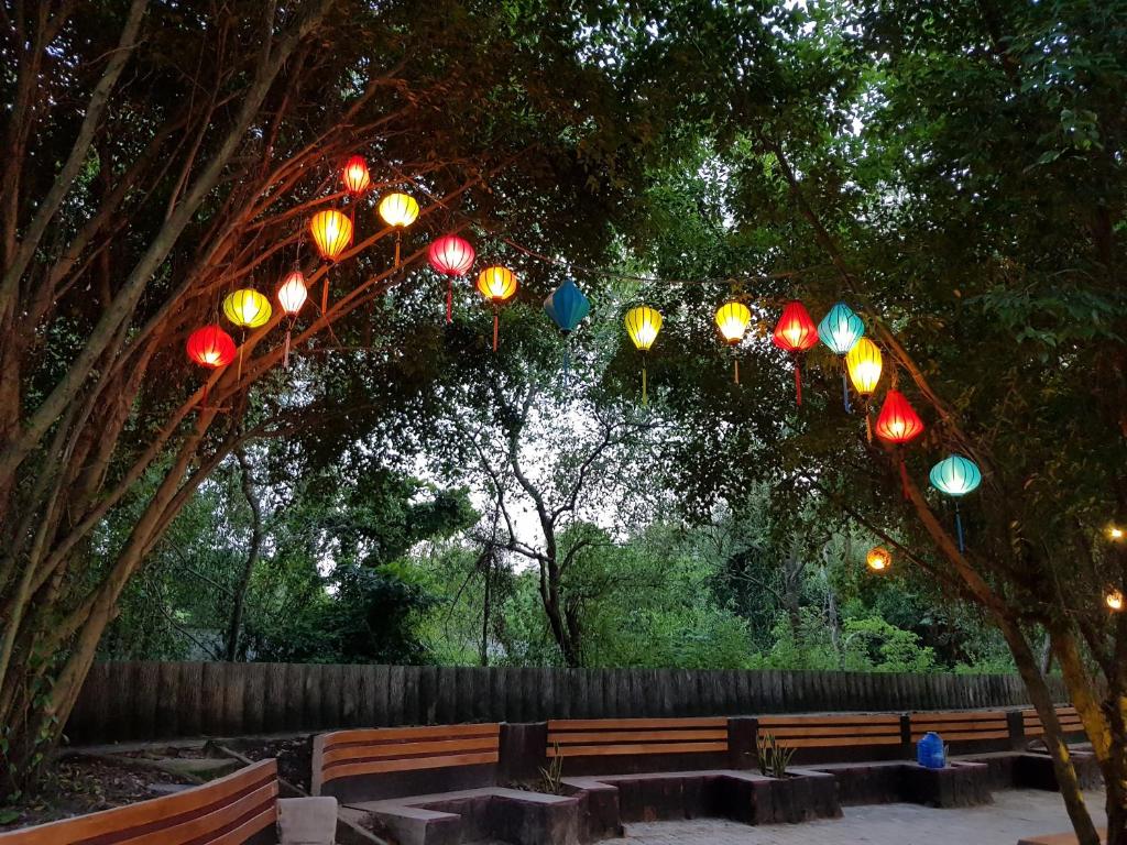 Zahrada ubytování Minh Hai Resort