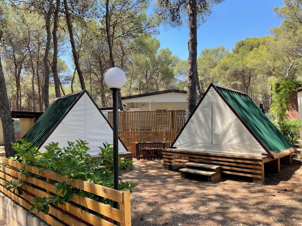 Zahrada ubytování Riva dei Greci Camping Village