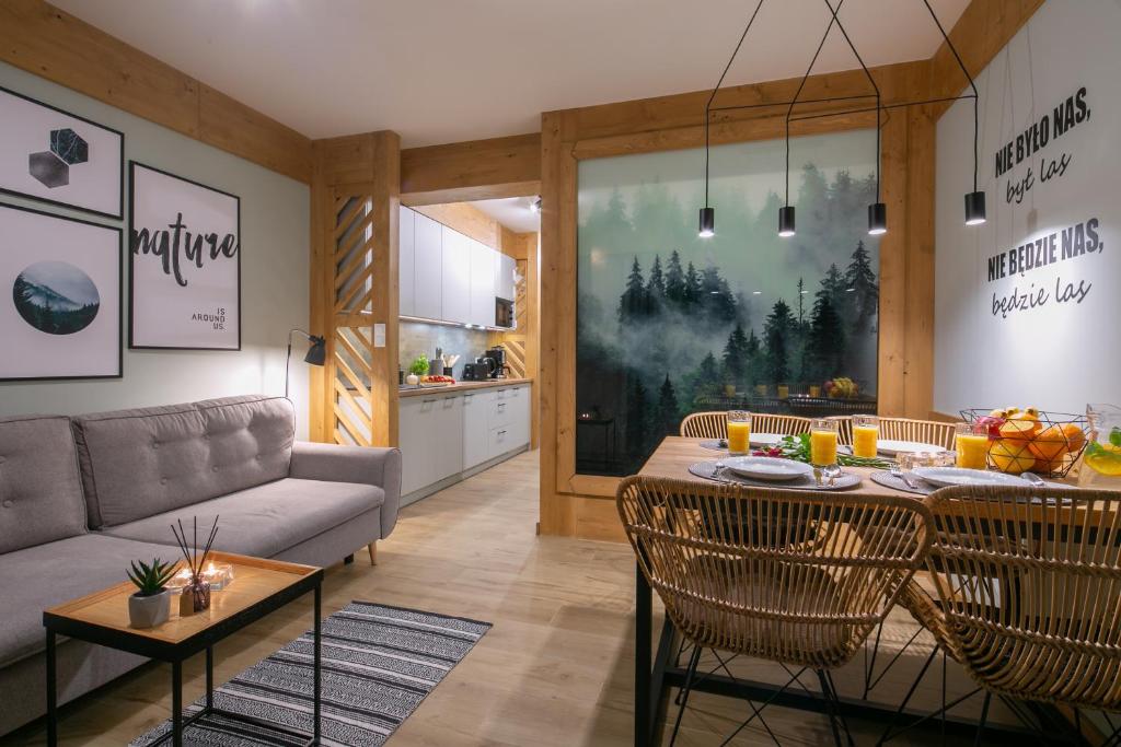 Posedenie v ubytovaní Apartament Forest Centrum