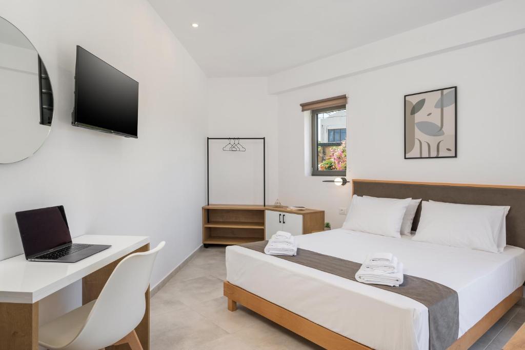 Kallistefan - Zimmer Mit Kingsize-Bett Und Meerblick