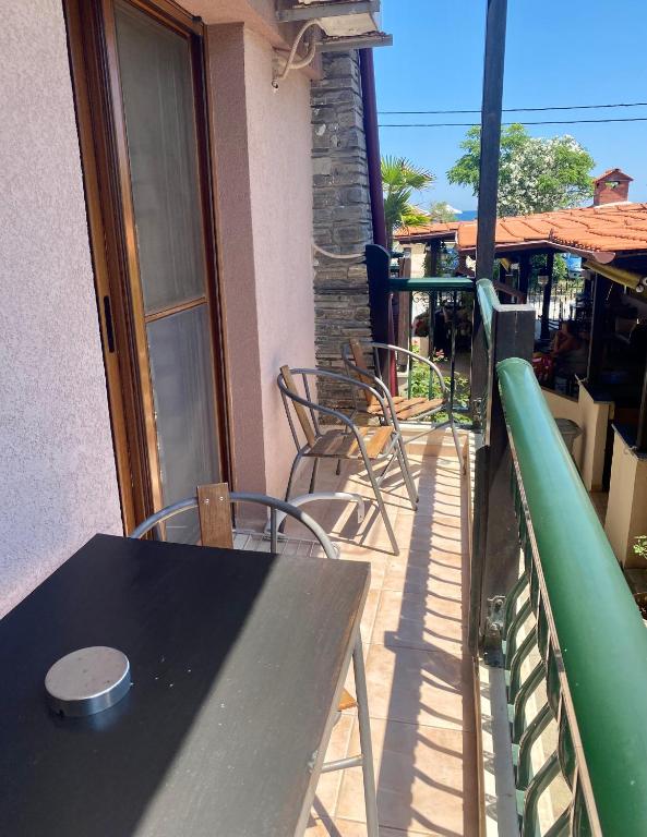 Balkón nebo terasa v ubytování Hotel Alkionis