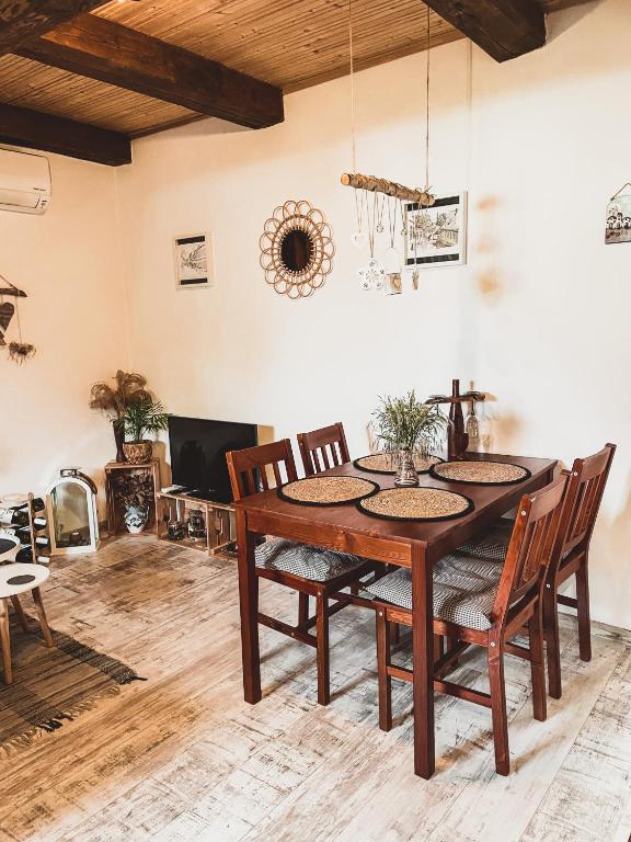 Area soggiorno di Rodinné apartmány Angelika