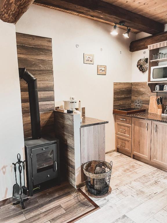 Cucina o angolo cottura di Rodinné apartmány Angelika