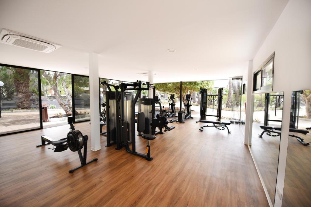 Fitness centrum a/nebo fitness zařízení v ubytování Los Zocos Impressive Lanzarote