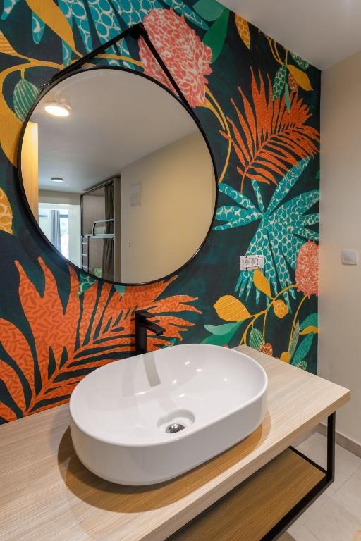 Koupelna v ubytování Hostel Villa Skansi