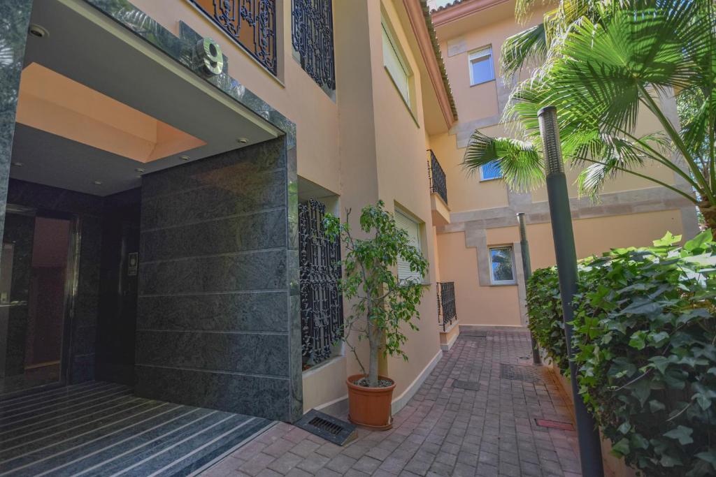Budova, kde se apartmán nachází