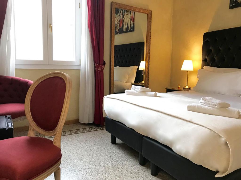 Posteľ alebo postele v izbe v ubytovaní Guest House Le Contesse