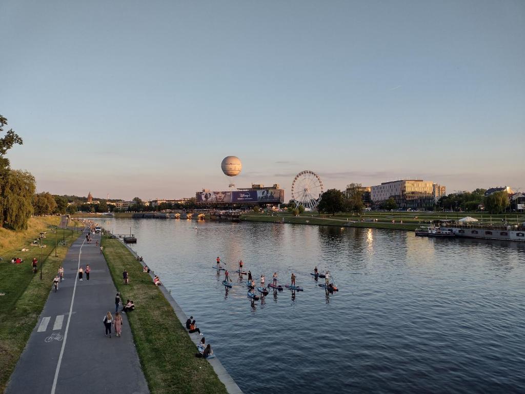 Výhľad na rieku v blízkosti apartmánu