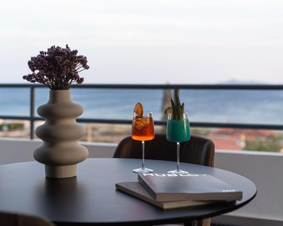 Nápoje v ubytování Sounio Panoramic Loft