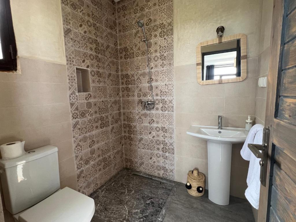 Koupelna v ubytování Dar Ayman Essaouira