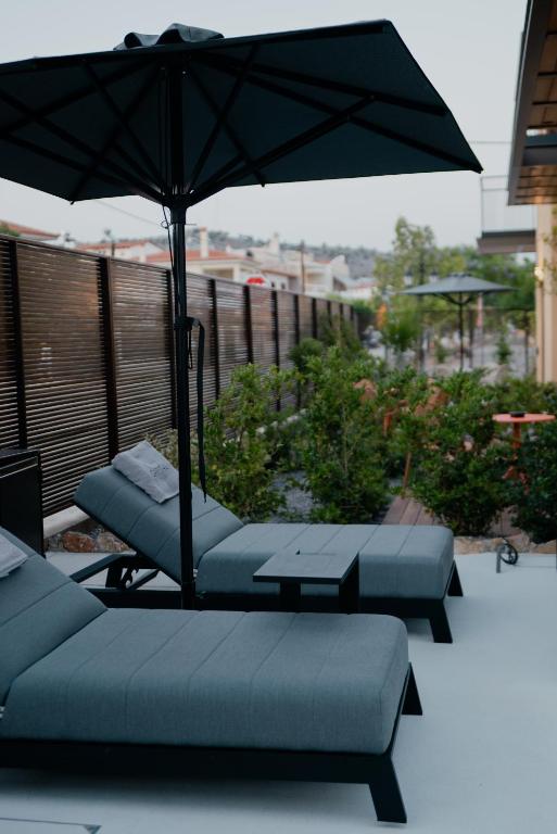 Posedenie v ubytovaní Capital Luxury Suites