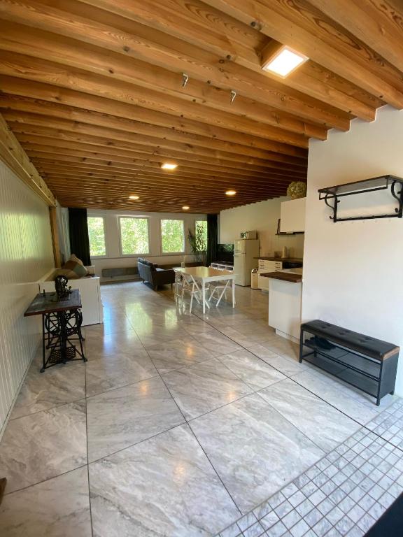 Kuchyň nebo kuchyňský kout v ubytování Villa Arche 1