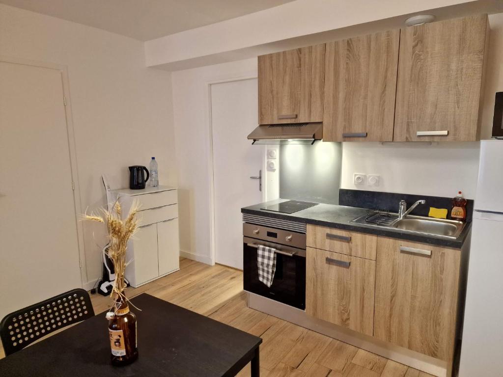 Logement de caractère en haute ville de Quimperlé - Appartement 1 Chambre