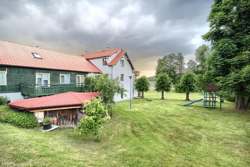 Zahrada ubytování Gościniec Zielony Domek