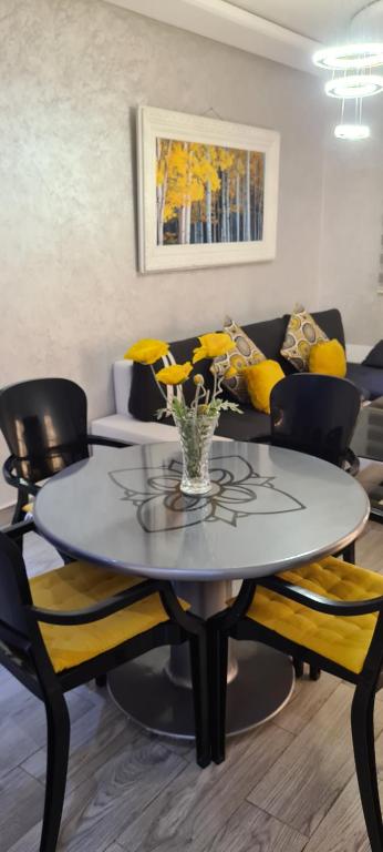 Posezení v ubytování Apartamientos edificio mekad