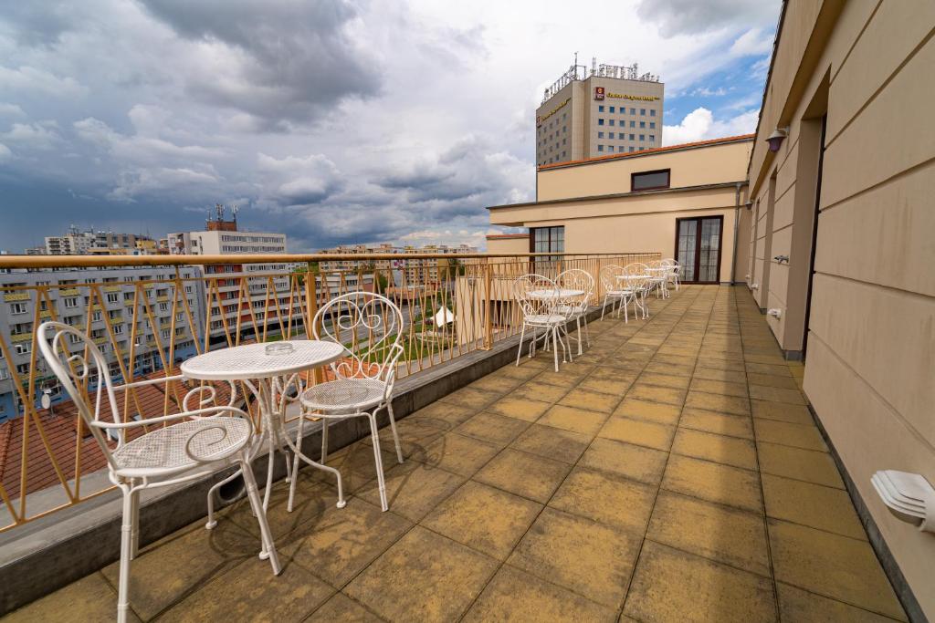 Un balcón o terraza en Spa Hotel Vita