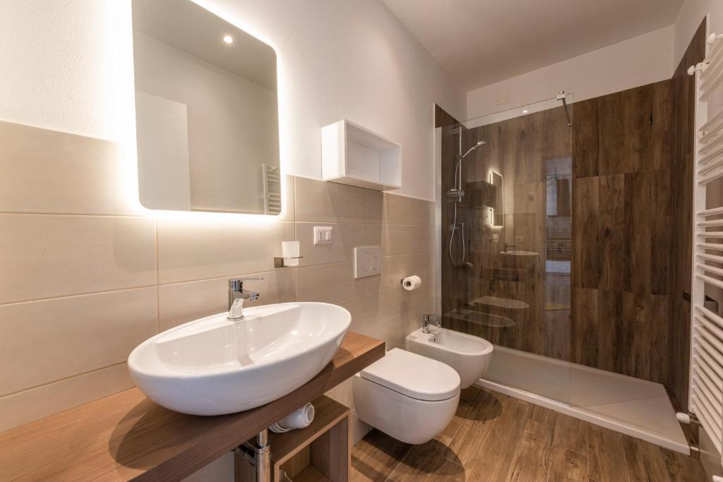 Kúpeľňa v ubytovaní Ruote Stylish Loft by Mmega