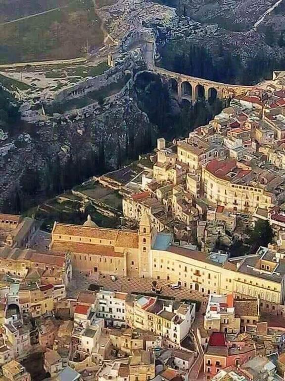 A general view of Gravina in Puglia or a view of the city taken from Az apartmant
