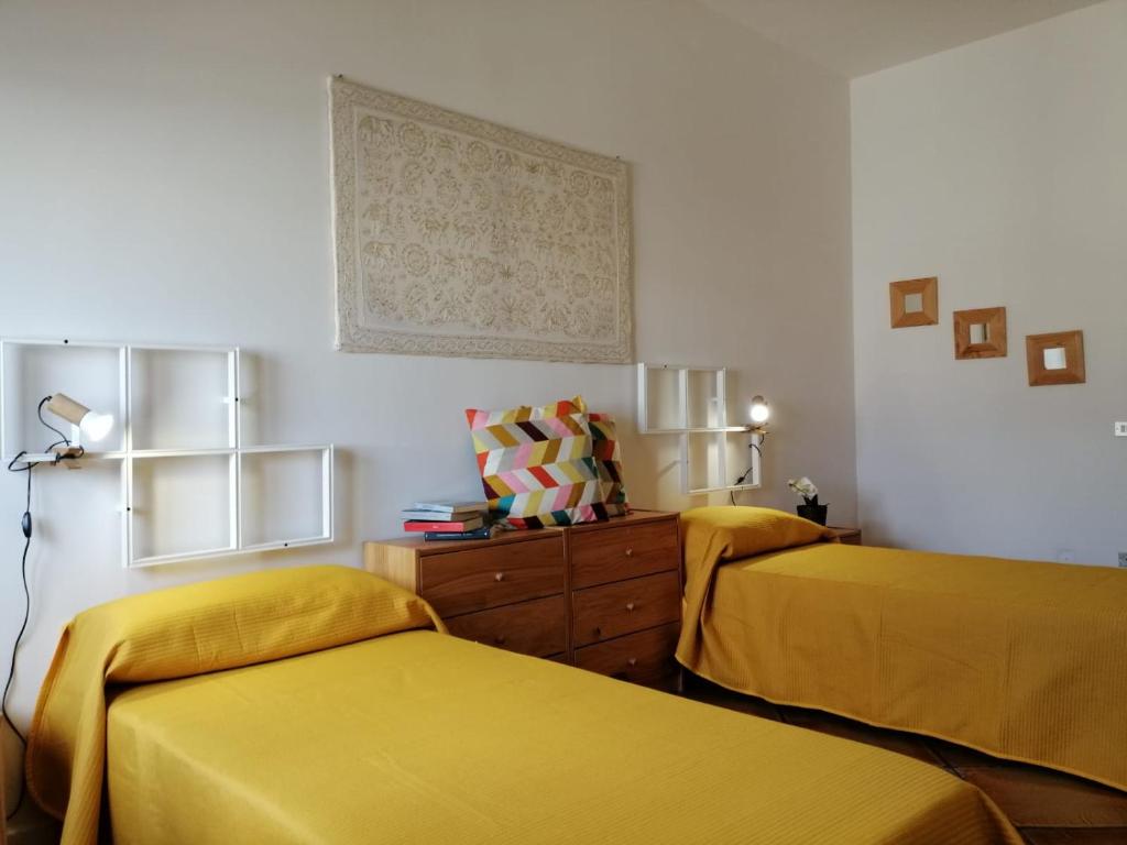 Кровать или кровати в номере Daniel's House Gravina