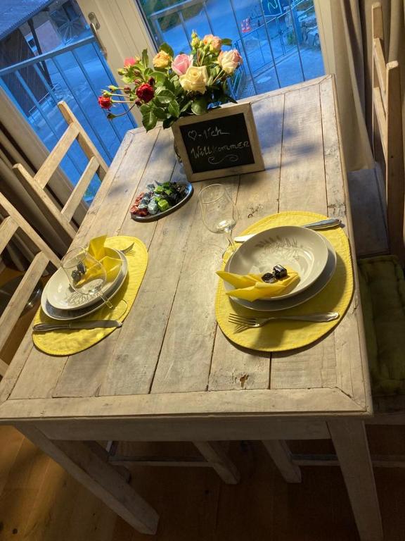 Nápoje v ubytování Ferienwohnung Burg Murten