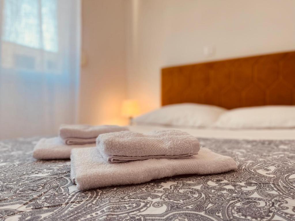 Posteľ alebo postele v izbe v ubytovaní Apartman Lobel