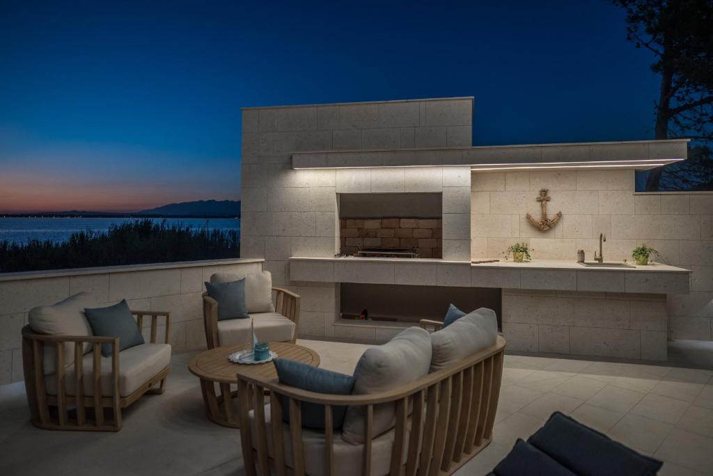 Posezení v ubytování Zitab Luxury Apartment