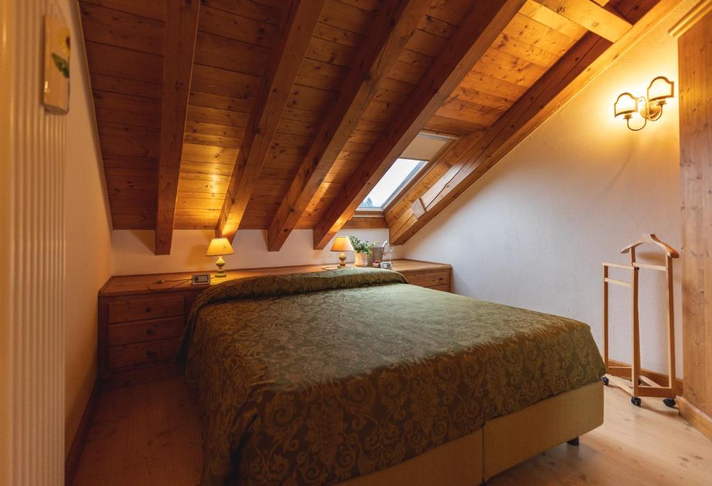 Postel nebo postele na pokoji v ubytování Hotel Europa Residence