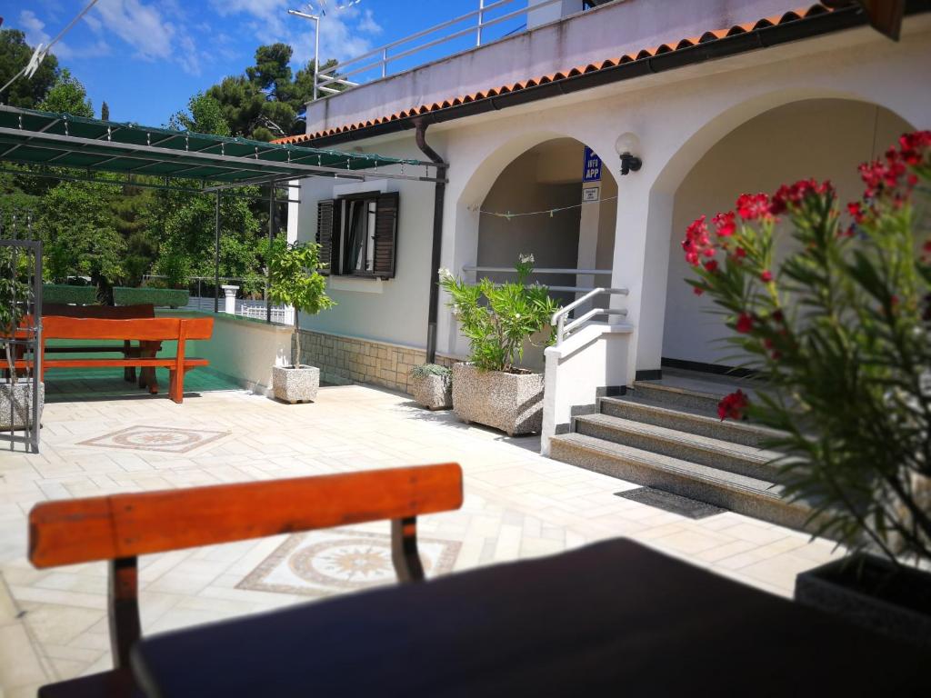 Balkón nebo terasa v ubytování M&R apartmani Rovinj