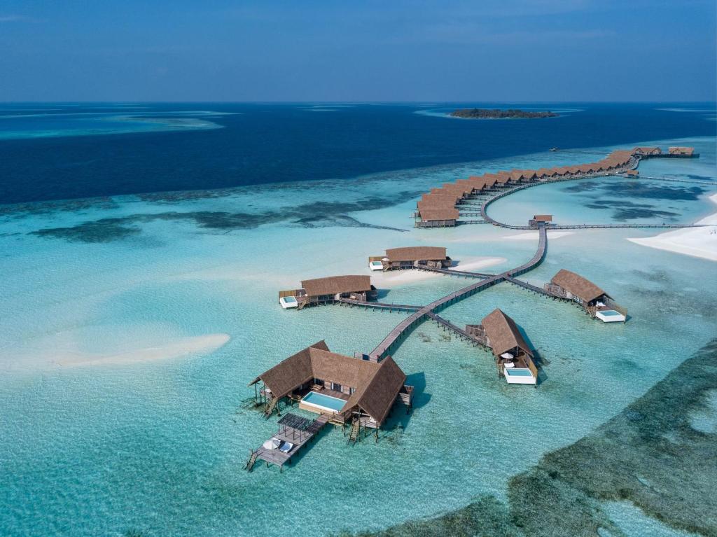 Landskap semula jadi dekat dengan resort