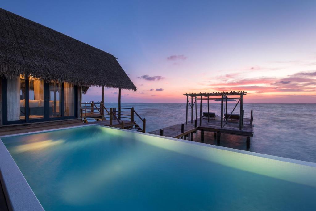 Landskap semula jadi dekat dengan resort