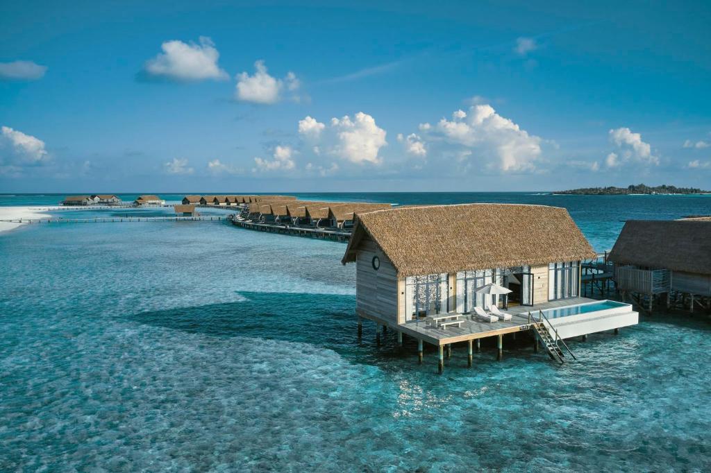 Landskap semula jadi dekat dengan resort
