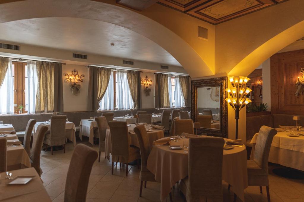 Posezení v ubytování Hotel Europa Residence