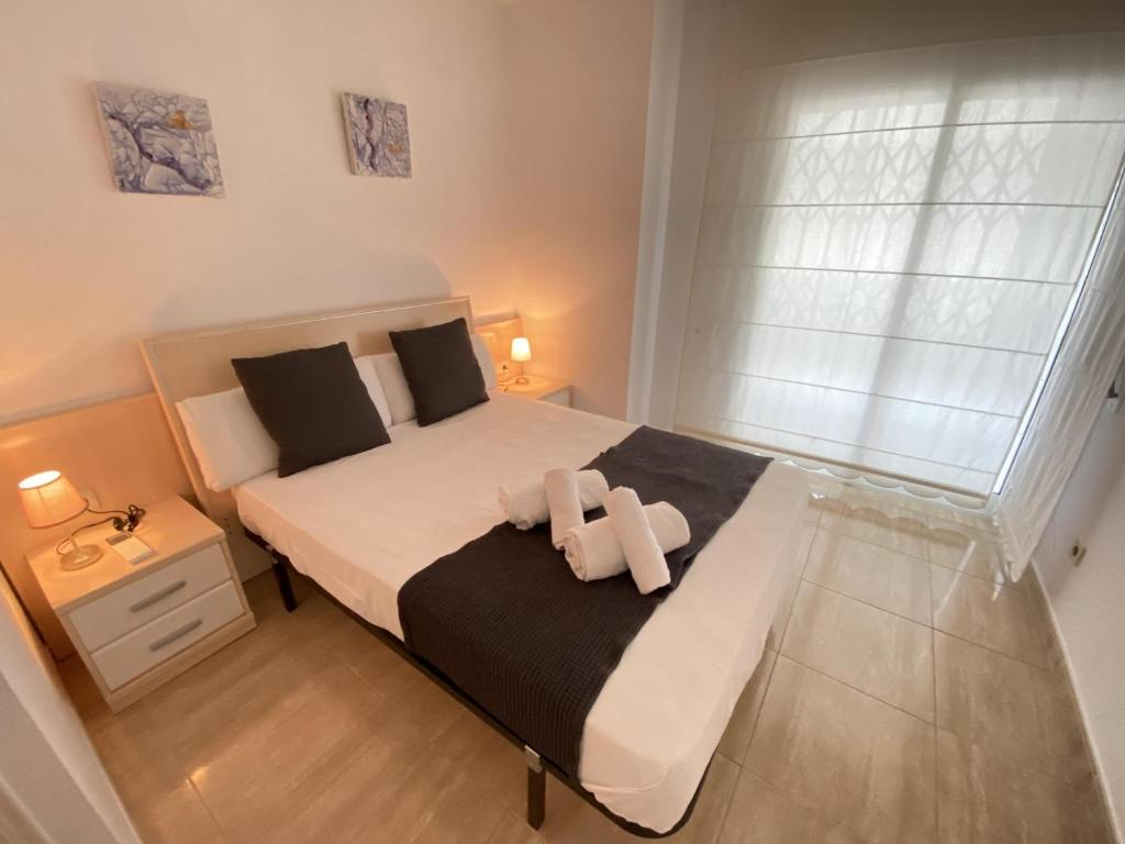 Posteľ alebo postele v izbe v ubytovaní For a Stay Altair Mar