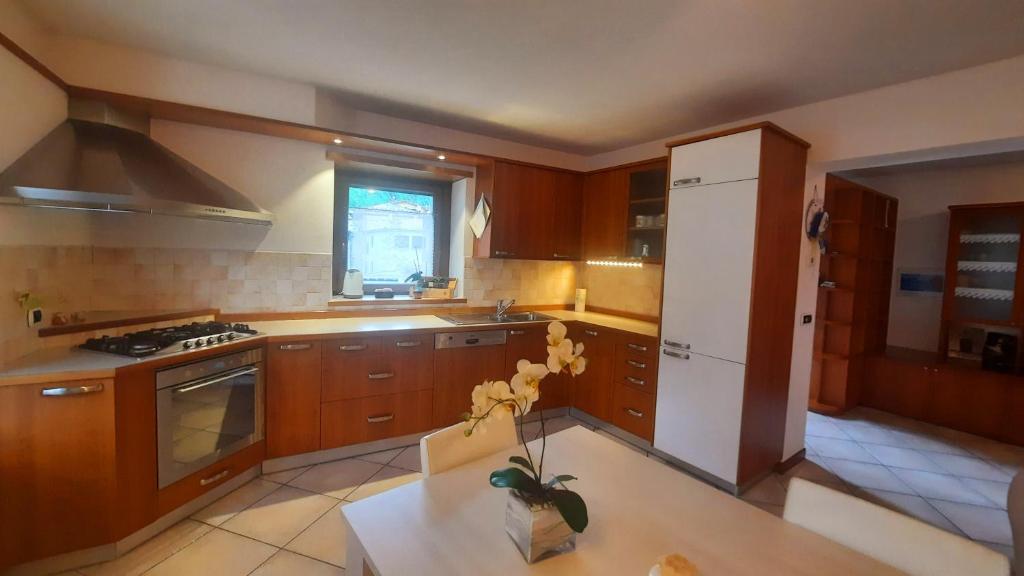 Kuchyňa alebo kuchynka v ubytovaní Casa Vacanza l' antico molino