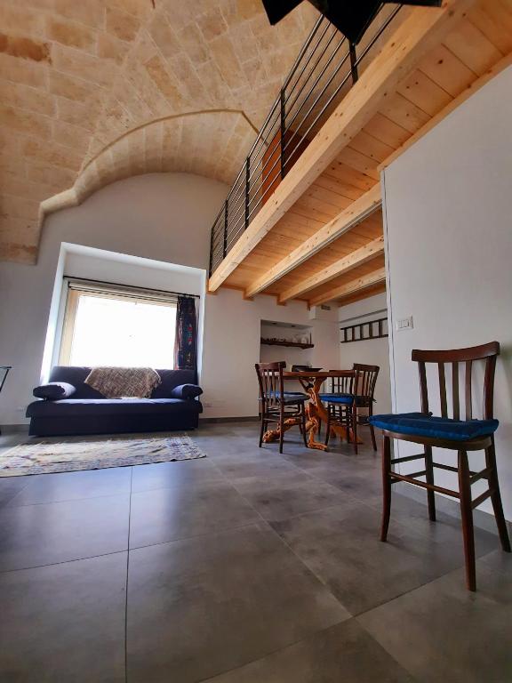 Posezení v ubytování B&b la vecchia corte