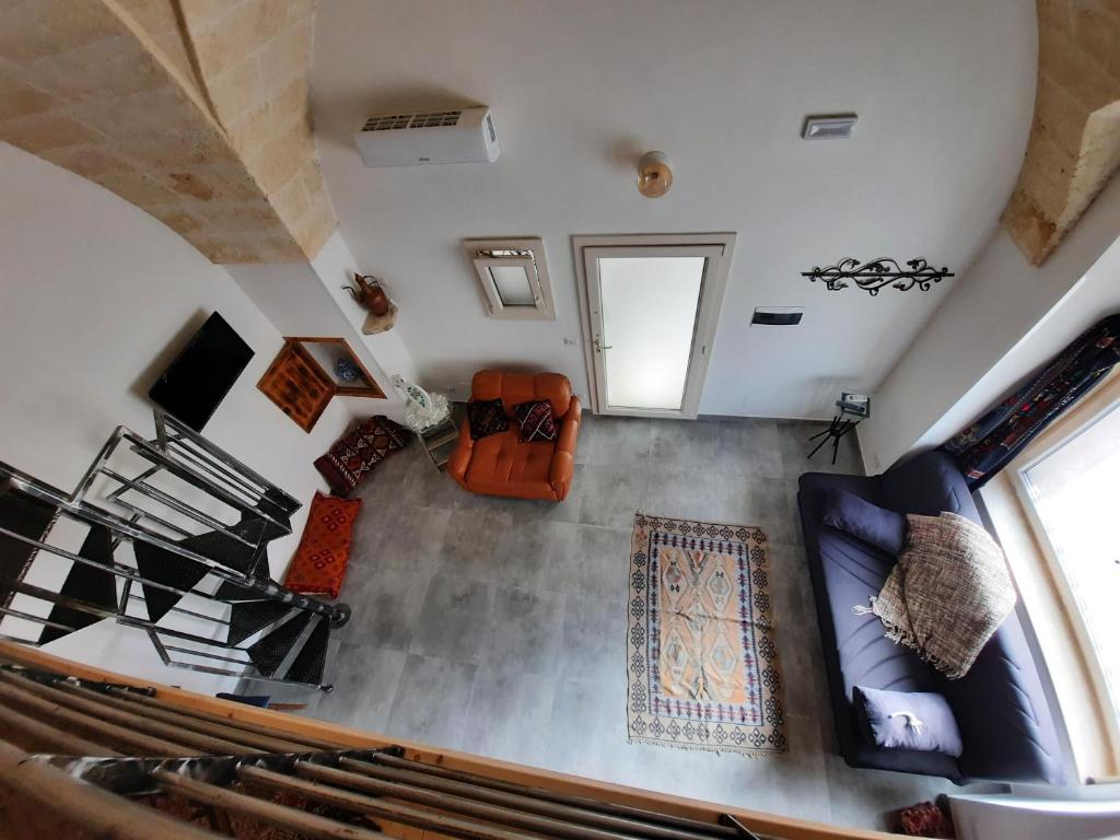 Posezení v ubytování B&b la vecchia corte