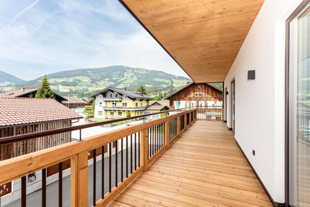 Nespecifikovaný výhled na hory nebo výhled na hory při pohledu z apartmánu