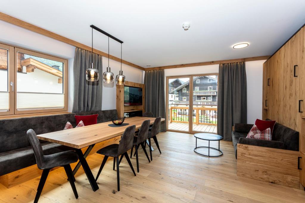 Posezení v ubytování Feriengut Ottacherhof - Active Family Holiday in central Hollersbach