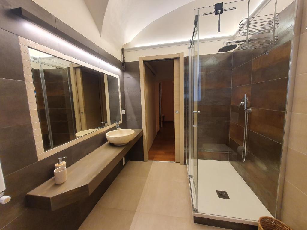 Kúpeľňa v ubytovaní Il Nido Del Borgo