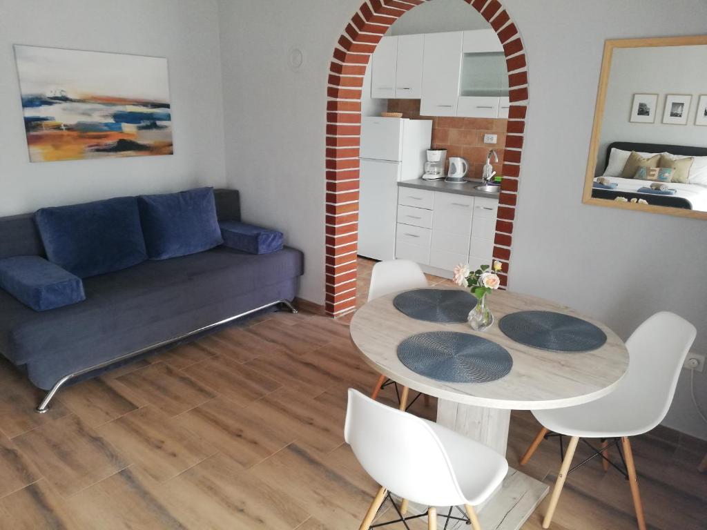 Posezení v ubytování House Kapetanović