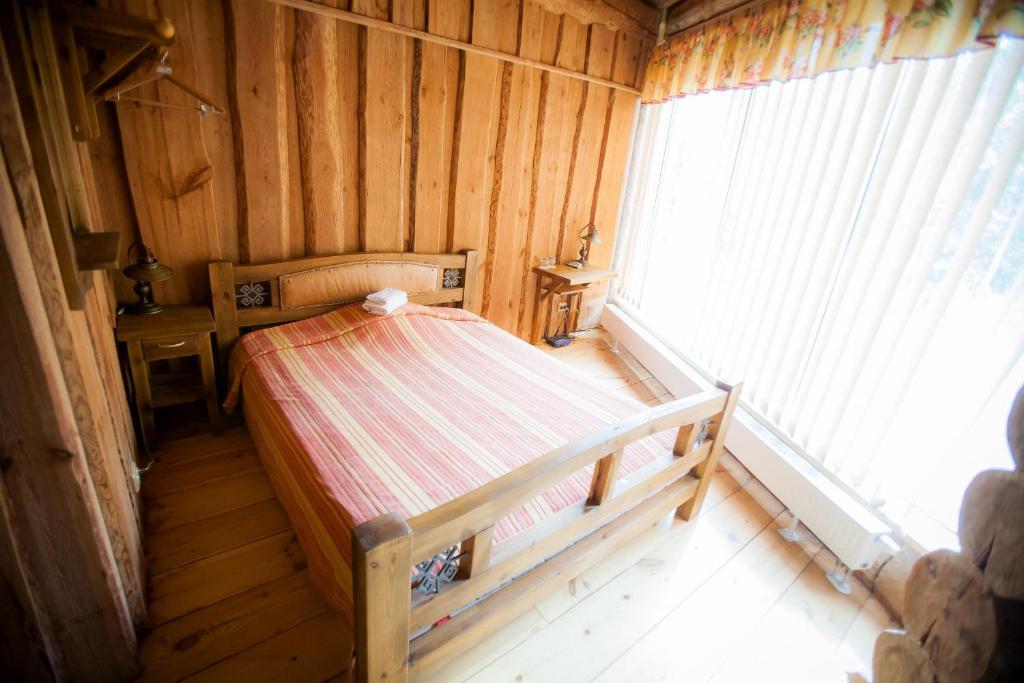 Postel nebo postele na pokoji v ubytování Greete Motel