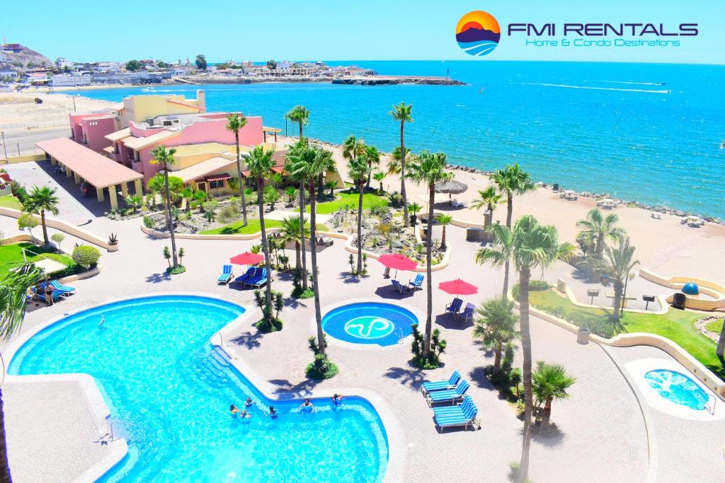 an image of the pool at the resort at Marina Pinacate A-510 in Puerto Peñasco