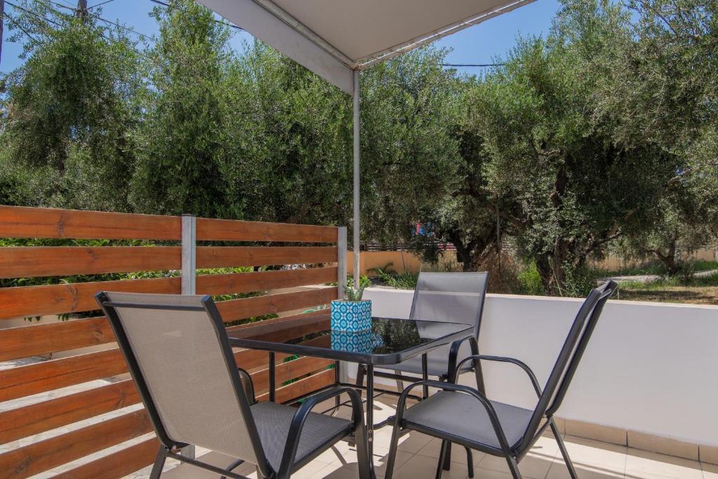 Balkón nebo terasa v ubytování Rivulet Apartments